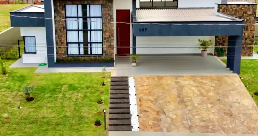 Maravilhosa casa Térrea de Alto Padrão no Condomínio Terras Caxambu com 340m²