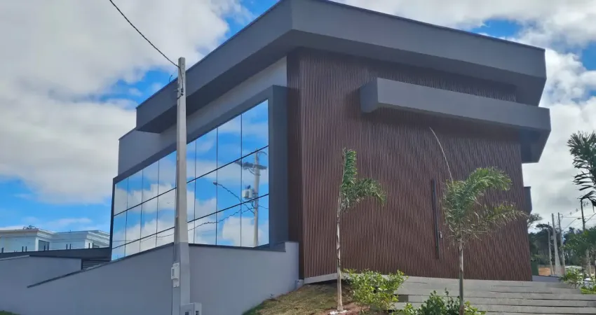 Excelente casa de alto padrão com 4 suítes no condomínio terras alvorada