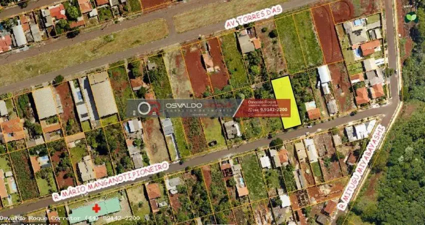 Chácara / sítio à venda na Rua Pioneiro Mário Manganoti, 974, Portal das Torres, Maringá