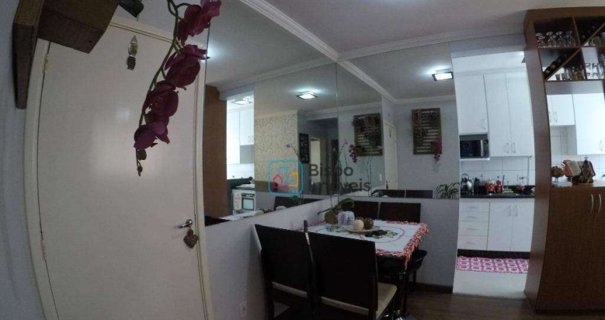 Apartamento com 2 dormitórios à venda, 49 m² por R$ 250.000,00 - Jardim Progresso - Americana/SP