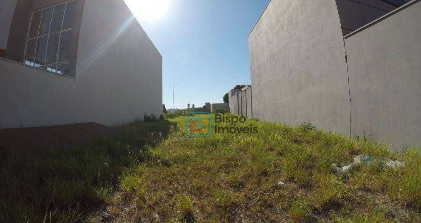 Terreno à venda, 337 m² por R$ 485.000,00 - Vila Santa Catarina - Americana/SP