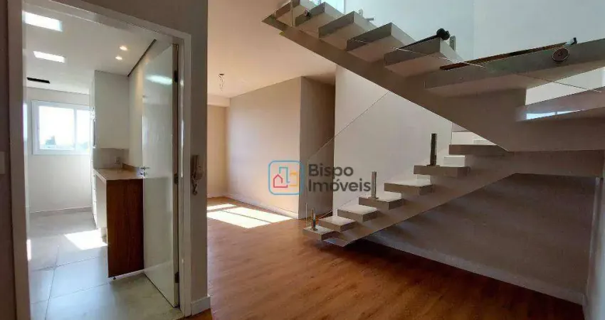 Apartamento duplex com 3 dormitórios à venda, 160 m² por r$ 960.000 - santa cruz - americana/sp