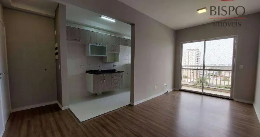 Apartamento com 3 dormitórios para alugar, 69 m² por R$ 3.186,12/mês - Vila Belvedere - Americana/SP