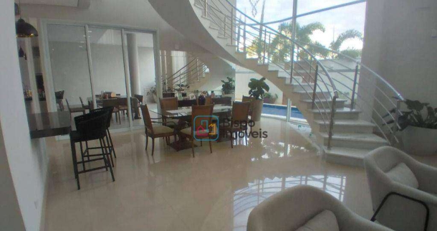 Casa à venda, 430 m² por R$ 3.200.000,00 - Loteamento Residencial Jardim dos Ipês Amarelos - Americana/SP