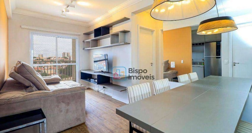 Apartamento com 2 dormitórios, 60 m² - venda por R$ 450.000,00 ou aluguel por R$ 3.079,00/mês - Jardim São Domingos - Americana/SP