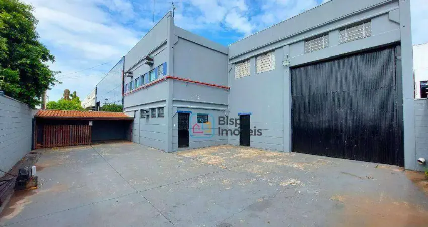 Galpão Industrial para alugar, 1059 m² por R$ 17.186/mês - Jardim Werner Plaas - Americana/SP