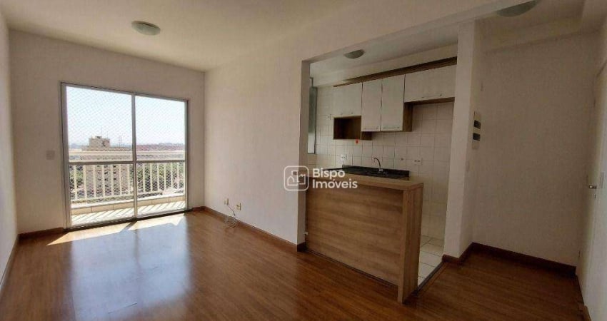 Apartamento com 3 dormitórios para alugar, 69 m² por R$ 2.731,16/mês - Vila Belvedere - Americana/SP