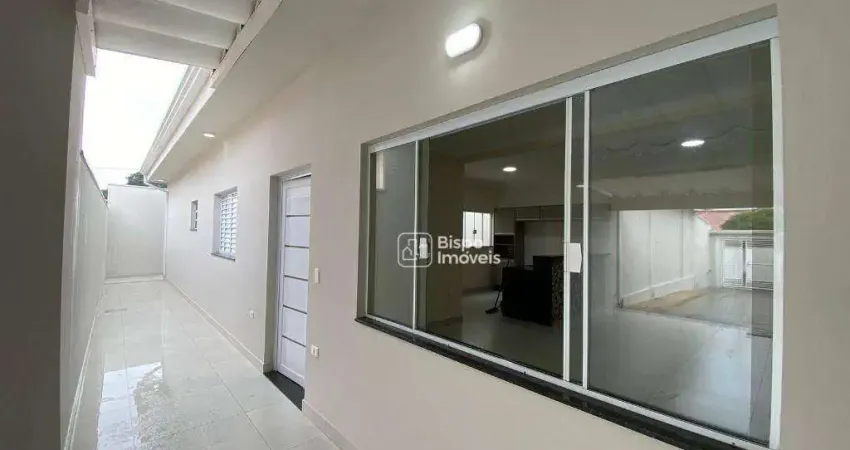 Casa com 3 dormitórios para alugar, 150 m² por R$ 2.890,07/mês - Nova Americana - Americana/SP