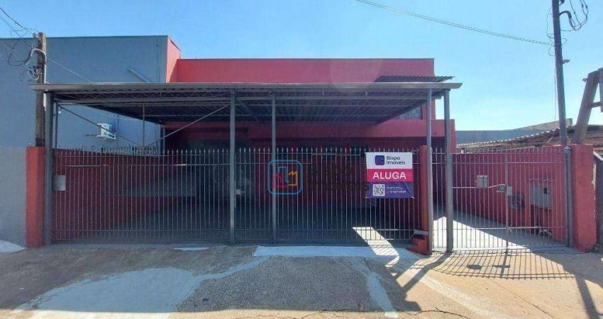 Salão para alugar, 228 m² por r$ 4.732,14/mês - vila molon - americana/sp