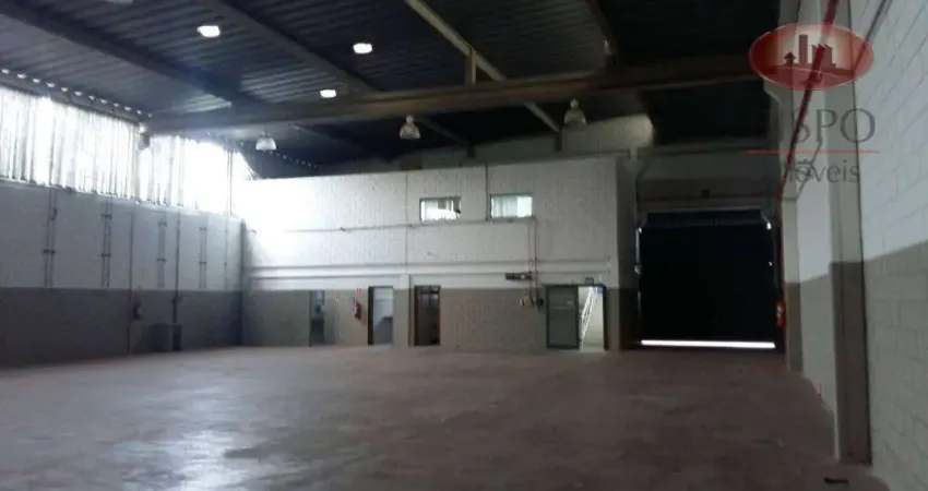 Galpão industrial para alugar, 930 m² por r$ 16.390/mês - cidade industrial - santa bárbara d'oeste/sp