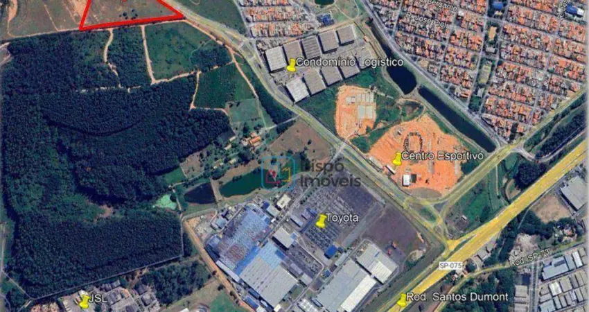 Terreno à venda, 37797 m² por R$ 17.000.000,00 - Caldeira - Indaiatuba/SP