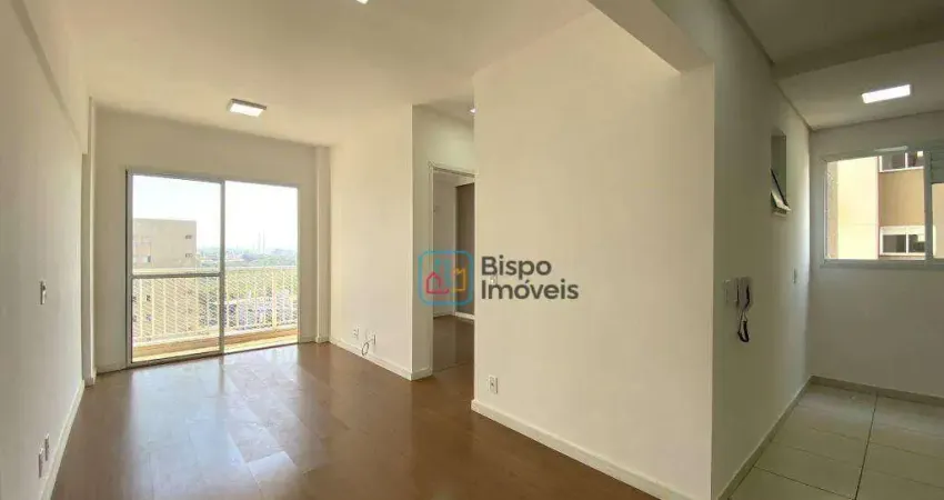 Apartamento com 2 dormitórios para alugar, 53 m² por R$ 2.194,07/mês - Centro - Americana/SP