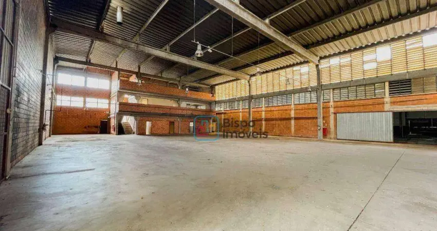 Galpão para alugar, 1157 m² por r$ 18.663,00/mês - loteamento industrial nossa senhora de fátima - americana/sp