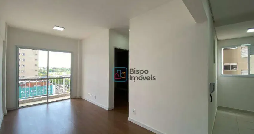 Apartamento com 2 dormitórios para alugar, 53 m² por R$ 2.229,84/mês - Centro - Americana/SP