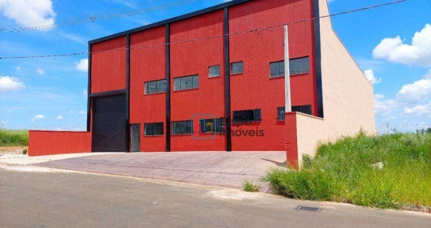 Galpão Industrial para alugar, 900 m² por R$ 9.550/mês - Jardim dos Manacás - Santa Bárbara d'Oeste/São Paulo