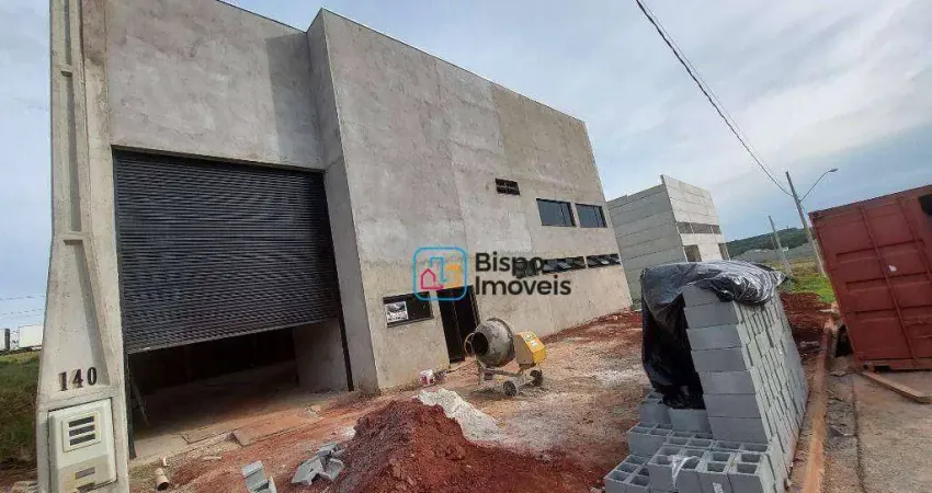 Galpão para alugar, 640 m² por R$ 10.765,00/mês - Loteamento Industrial 9 de Julho - Americana/SP