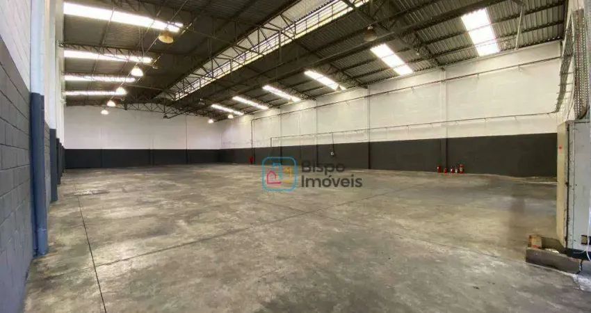 Galpão industrial para alugar, 983 m² por r$ 15.568/mês - loteamento industrial salto grande i - americana/sp