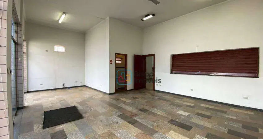 Salão para alugar, 277 m² por R$ 5.212,00/mês - Santa Cruz - Americana/SP
