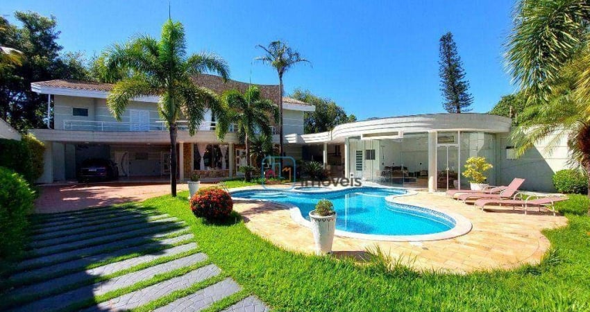 Casa com 3 dormitórios para alugar, 459 m² por r$ 13.386,20/mês - jardim bela vista - americana/sp