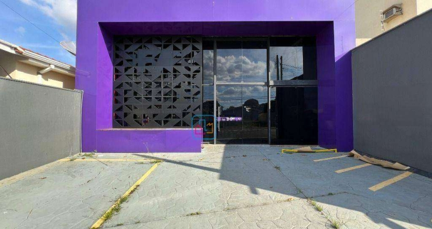 Salão para alugar, 280 m² por R$ 8.385,00/mês - Vila Frezzarim - Americana/SP