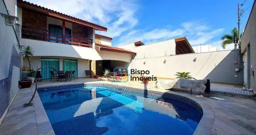 Casa à venda, 350 m² por r$ 1.390.000,00 - parque residencial nardini - americana/sp