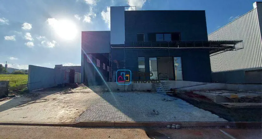 Galpão para alugar, 1470 m² - condomínio industrial duas barras - limeira/sp