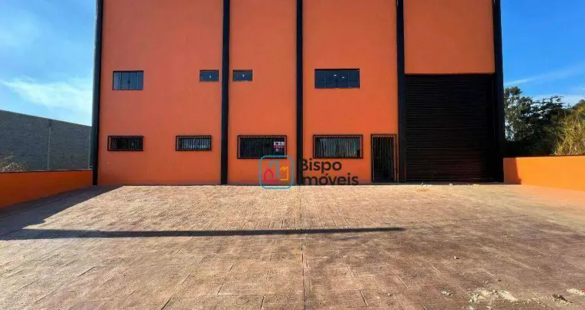 Galpão para alugar, 750 m² por r$ 15.000,00/mês - jardim eneides industrial - nova odessa/sp