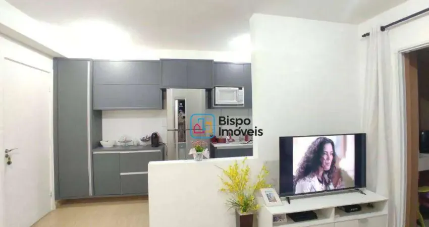 Apartamento à venda, 54 m² por r$ 360.000,00 - jardim mollon - santa bárbara d'oeste/sp