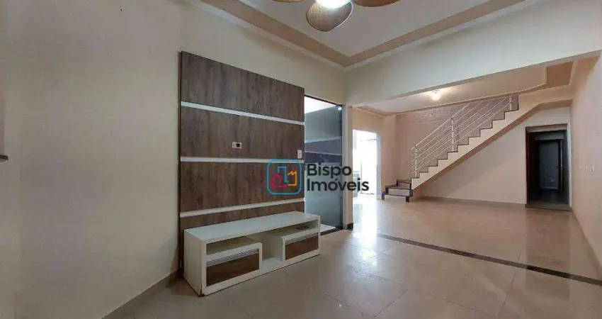 Casa residencial com 3 dormitórios à venda, 174 m² - parque residencial jaguari - americana/sp