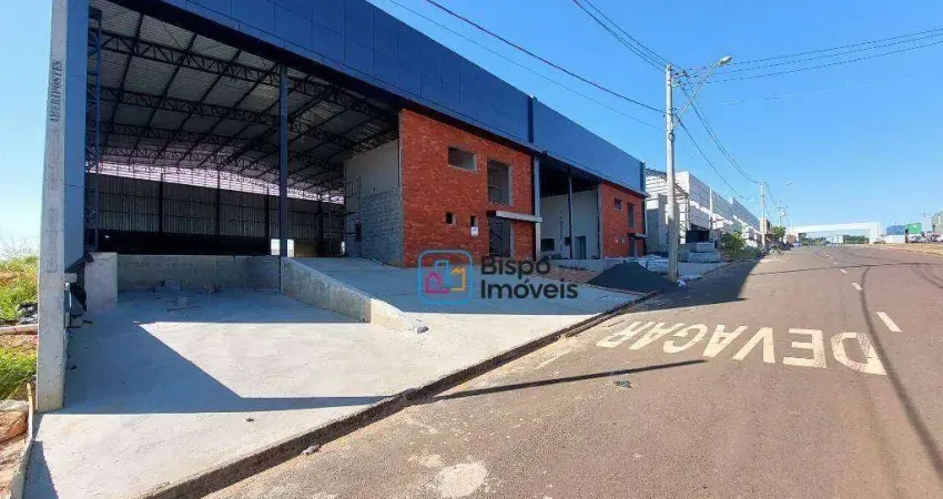 Galpão para alugar, 570 m² - parque industrial 9 de julho - americana/sp