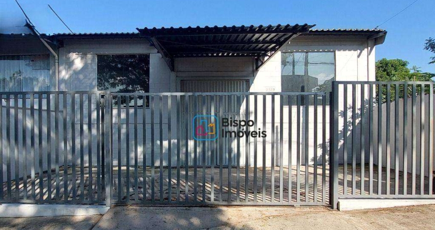 Salão Comercial para alugar, 301 m² - Santa Cruz - Americana/SP