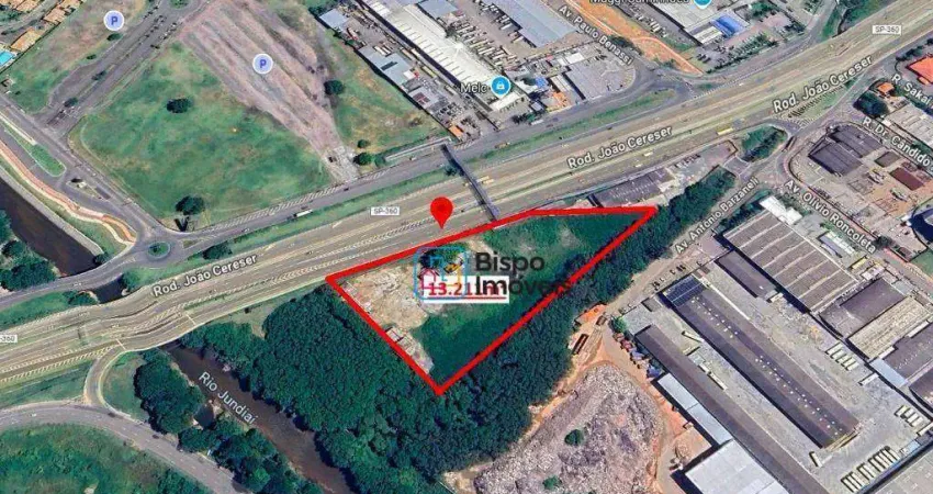 Terreno industrial à venda, 13211 m² por r$ 8.500.000 - vila hortolândia - jundiaí/sp