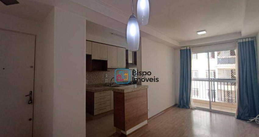Apartamento Residencial com 2 dormitórios para alugar, 55 m² por R$ 2.243/mês - Jardim Nossa Senhora do Carmo - Americana/SP