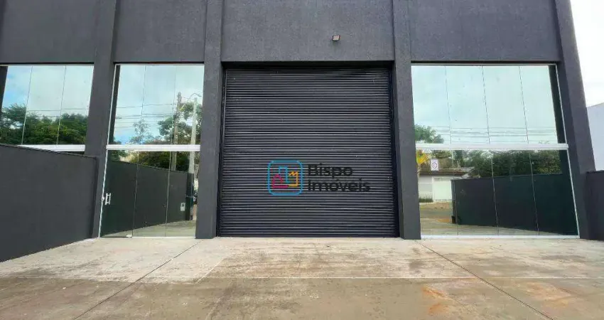 Salão para alugar, 350 m² por r$ 7.675,00/mês - jardim brasília - americana/sp