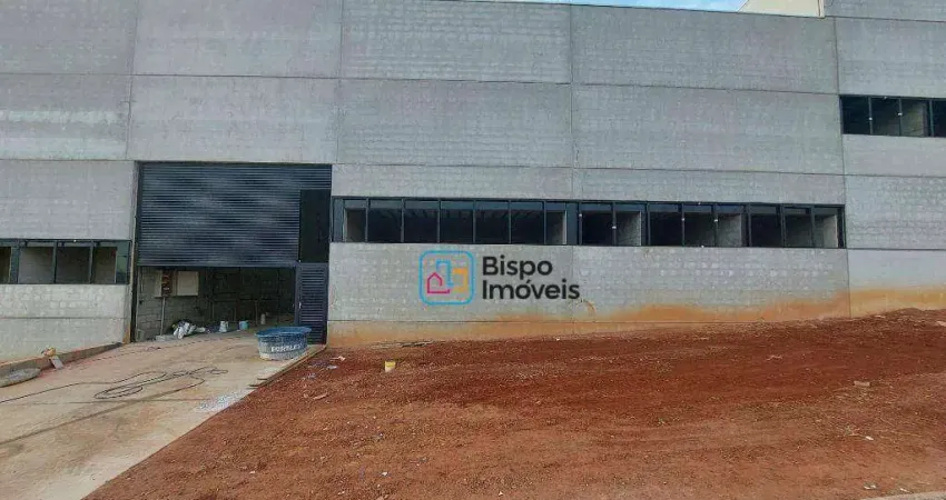 Galpão industrial para alugar, 586 m² por r$ 15.230/mês - distrito industrial nove de julho - americana/sp