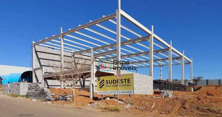 Galpão para alugar, 1111 m² por r$ 22.702,58/mês - centro industrial e tecnológico de santa bárbara d'oeste - santa bárbara d'oeste/sp
