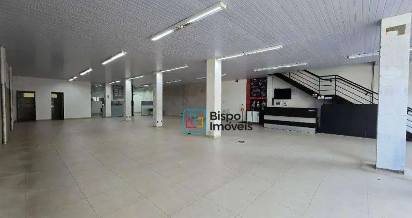 Salão para alugar, 360 m² por r$ 12.142,50/mês - parque residencial santa rosa i - santa bárbara d'oeste/sp