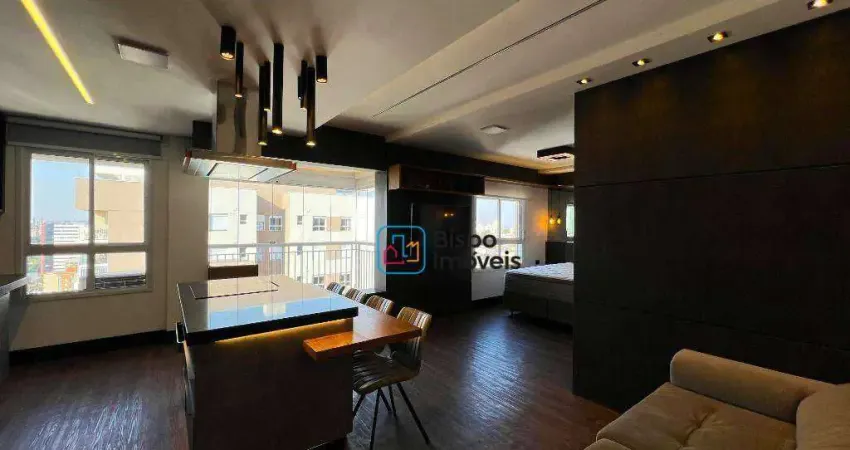 Apartamento para alugar, 49 m² por r$ 5.509,00/mês - vila frezzarim - americana/sp