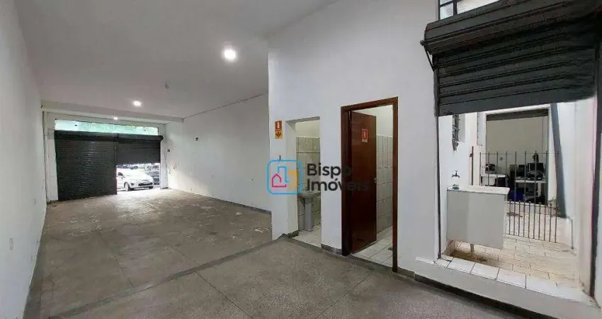 Salão para alugar, 100 m² por r$ 4.120,00/mês - vila galo - americana/sp