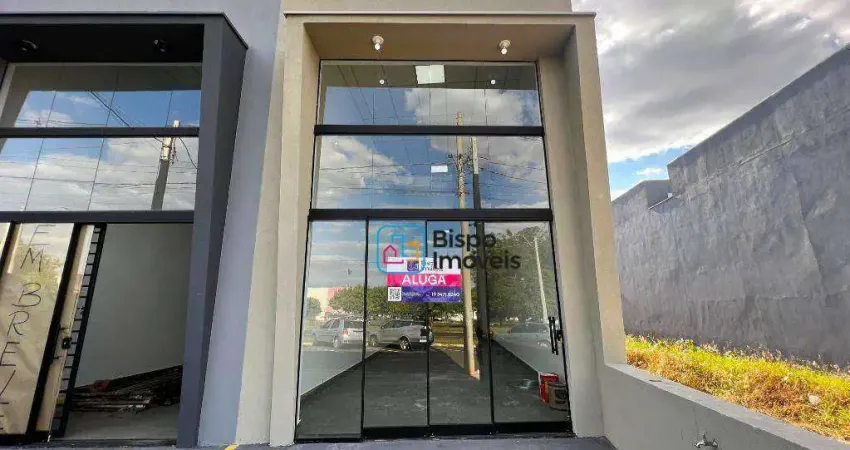 Salão para alugar, 66 m² por r$ 3.600,00/mês - planalto do sol ii - santa bárbara d'oeste/sp