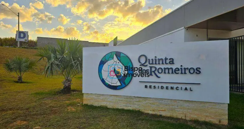 Terreno residencial à venda, 220 m² por r$ 185.000 - jardim quinta dos romeiros - americana/sp