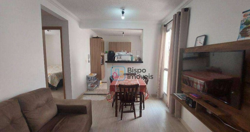 Apartamento Residencial com 2 dormitórios para alugar, 52 m² por R$ 1.326/mês - Jardim Terramérica II - Americana/SP