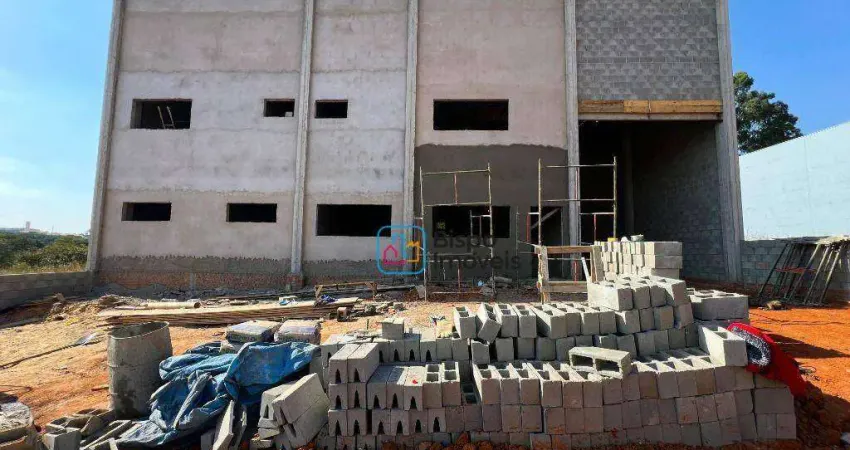 Galpão para alugar, 750 m² por r$ 15.000,00/mês - jardim eneides industrial - nova odessa/sp