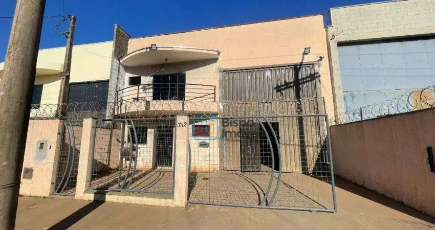 Galpão para alugar, 601 m² por R$ 8.052,38/mês - Distrito Industrial Bandeirantes - Santa Bárbara D'Oeste/SP