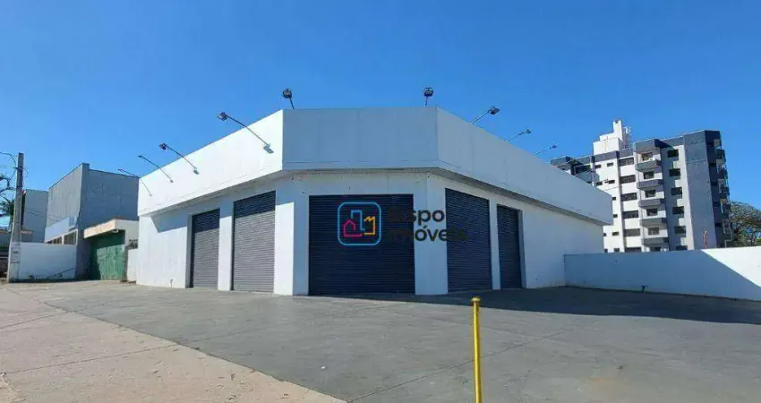 Salão comercial para alugar, 295 m² - são manoel - americana/sp