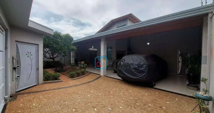 Casa residencial com 3 dormitórios, 204 m² - venda ou aluguel - residencial dona margarida - santa bárbara d'oeste/sp