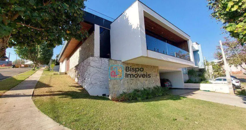 Casa residencial com 4 dormitórios à venda, 339 m² - loteamento residencial mac knight - santa bárbara d'oeste/sp