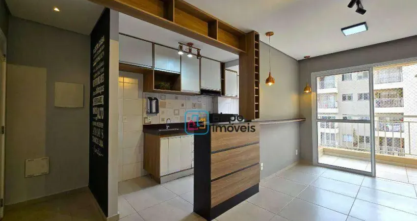 Apartamento à venda, 50 m² por r$ 250.000,00 - jardim santa inês - santa bárbara d'oeste/sp