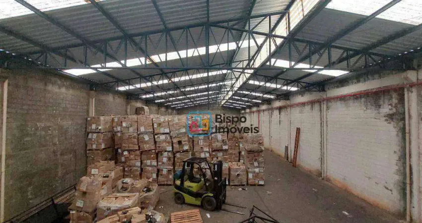 Galpão industrial para alugar, 800 m² - jardim werner plaas - americana/sp