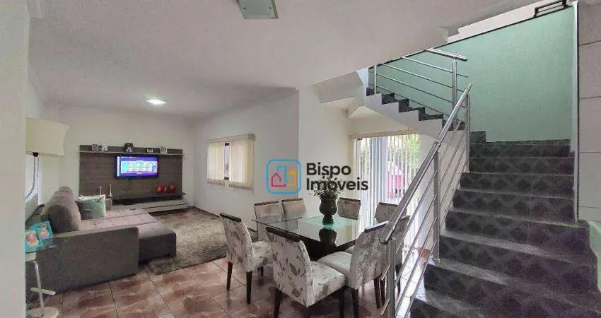 Casa residencial com 4 dormitórios à venda, 303 m² - parque gramado - americana/sp